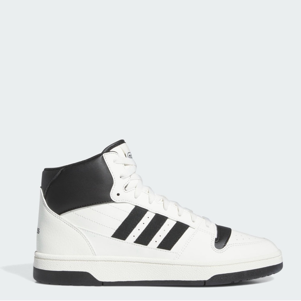 Adidas Black and White Athletic Shoes